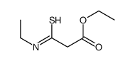 ethyl 3-(ethylamino)-3-sulfanylidenepropanoate Structure