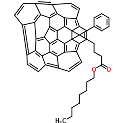 [6,6]-苯基-C61-丁酸正辛酯结构式