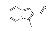 2-Indolizinecarboxaldehyde, 3-methyl- (9CI)结构式