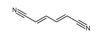 hexa-2t,4t-dienedinitrile Structure