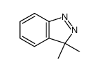 3,3-dimethyl-3H-indazole结构式