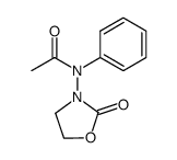 N-(2-oxo-oxazolidin-3-yl)-N-phenyl-acetamide Structure