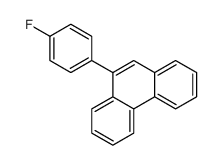 9-(4-fluorophenyl)phenanthrene结构式