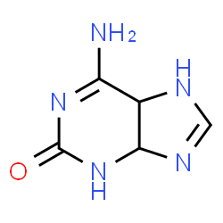 2H-Purin-2-one, 6-amino-3,4,5,7-tetrahydro- (9CI)结构式