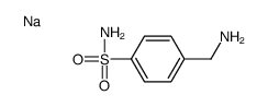 sodium alpha-aminotoluene-4-sulphonamidate结构式