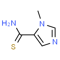 1H-Imidazole-5-carbothioamide,1-methyl-(9CI) structure