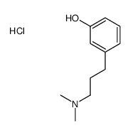 3-[3-(dimethylamino)propyl]phenol,hydrochloride Structure