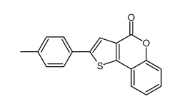 2-(4-methylphenyl)thieno[3,2-c]chromen-4-one Structure