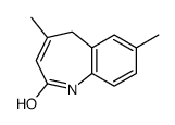 4,7-dimethyl-1,5-dihydro-1-benzazepin-2-one Structure