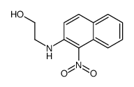 2-[(1-nitronaphthalen-2-yl)amino]ethanol Structure