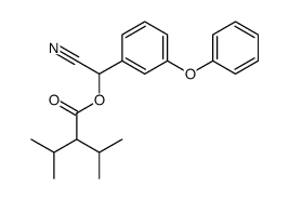 [cyano-(3-phenoxyphenyl)methyl] 3-methyl-2-propan-2-ylbutanoate Structure