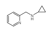 2-Pyridinemethanamine,N-cyclopropyl-(9CI) structure