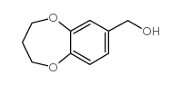3,4-Dihydro-2H-1,5-benzodioxepin-7-ylmethanol structure