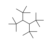 3,4-Bis(1,1-dimethylethyl)-2,2,5,5-tetramethylhexane structure