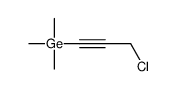 3-chloroprop-1-ynyl(trimethyl)germane Structure