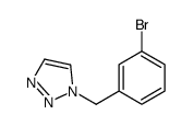 1-[(3-bromophenyl)methyl]triazole Structure