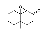 1,8a-epoxy-4a-methyl-3,4,4a,5,6,7,8,8a-octahydro-2(1H)-naphthalenone Structure