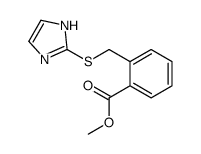 methyl 2-(1H-imidazol-2-ylsulfanylmethyl)benzoate Structure
