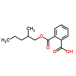 Mono(2-Methylpentyl) Phthalate structure