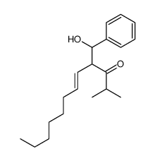 4-[hydroxy(phenyl)methyl]-2-methyldodec-5-en-3-one Structure
