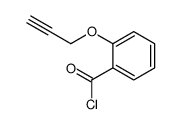 2-prop-2-ynoxybenzoyl chloride Structure
