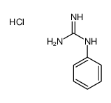 (N'-phenylcarbamimidoyl)azanium,chloride结构式