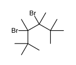 3,4-dibromo-2,2,3,4,5,5-hexamethylhexane Structure