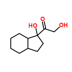 Ketone, hexahydro-1-hydroxy-1-indanyl hydroxymethyl (5CI) picture