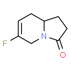 3(2H)-Indolizinone,6-fluoro-1,5,8,8a-tetrahydro-(9CI) Structure