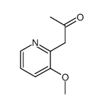 1-(3-Methoxypyridin-2-yl)propan-2-one结构式
