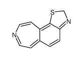 2H-Thiazolo[5,4-g][3]benzazepine(9CI)结构式