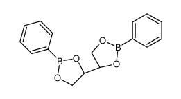 (4S)-2-phenyl-4-[(4S)-2-phenyl-1,3,2-dioxaborolan-4-yl]-1,3,2-dioxaborolane Structure