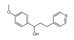 1-(4-methoxyphenyl)-3-(4-pyridyl)propan-1-ol Structure