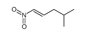 4-methyl-1-nitro-pent-1-ene结构式