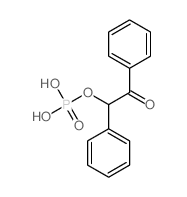 (2-oxo-1,2-diphenyl-ethoxy)phosphonic acid Structure
