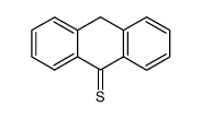 10H-anthracene-9-thione结构式