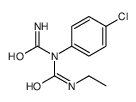 3-carbamoyl-1-(4-chlorophenyl)-1-ethylurea结构式