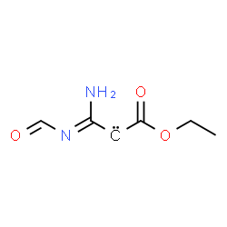 Ethylidene,2-amino-1-(ethoxycarbonyl)-2-(formylimino)-,(2Z)- (9CI) picture