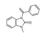 1-methyl-3-(1-phenylvinyl)-1,3-dihydro-2H-benzo[d]imidazol-2-one结构式