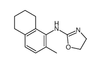 N-(2-methyl-5,6,7,8-tetrahydronaphthalen-1-yl)-4,5-dihydro-1,3-oxazol-2-amine结构式