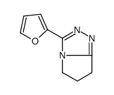 3-(furan-2-yl)-6,7-dihydro-5H-pyrrolo[2,1-c][1,2,4]triazole结构式