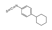 1-cyclohexyl-4-isothiocyanato-benzene结构式