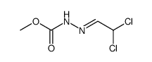 dichloroacetaldehyde methoxycarbonylhydrazone结构式