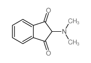 2-dimethylaminoindene-1,3-dione结构式