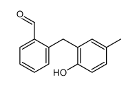 Benzaldehyde, 2-[(2-hydroxy-5-methylphenyl)methyl]- (9CI) Structure