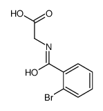 Glycine,N-(2-bromobenzoyl)- Structure