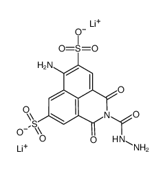 lucifer yellow ch dilithium salt Structure