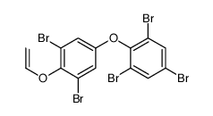 1,3,5-tribromo-2-(3,5-dibromo-4-ethenoxyphenoxy)benzene结构式