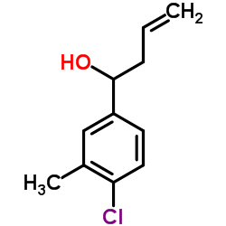 4-(4-CHLORO-3-METHYLPHENYL)-1-BUTEN-4-OL Structure