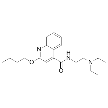 Cinchocaine Structure